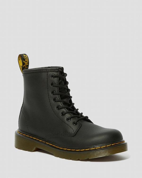 Dr Martens Dětské Kotníkové Boty Junior 1460 Softy T Černé, CZ-569370